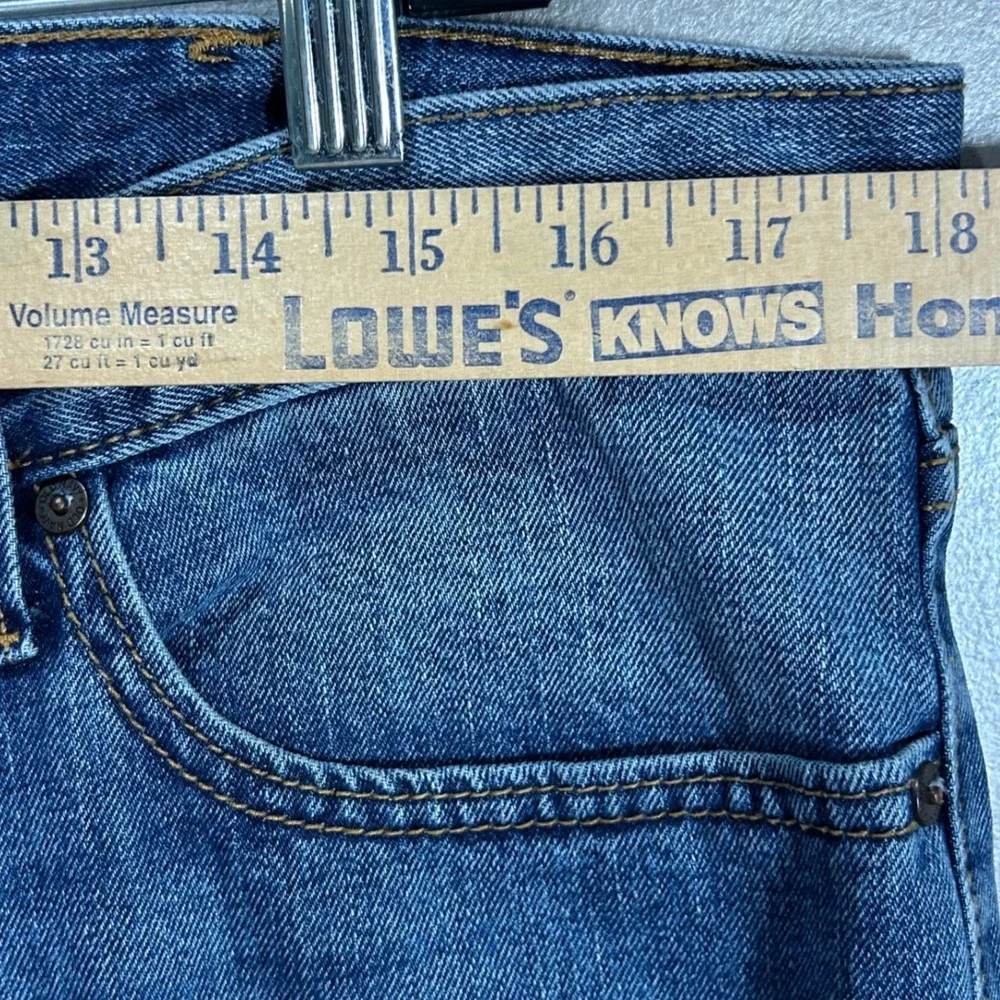 Old Navy‎ Mens Straight Fit Blue Wash Denim Jeans Size 36x34
